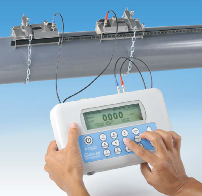 Greyline PT400 Portable Ultrasonic Flowmeter - from Southwell Corp and Fiberman